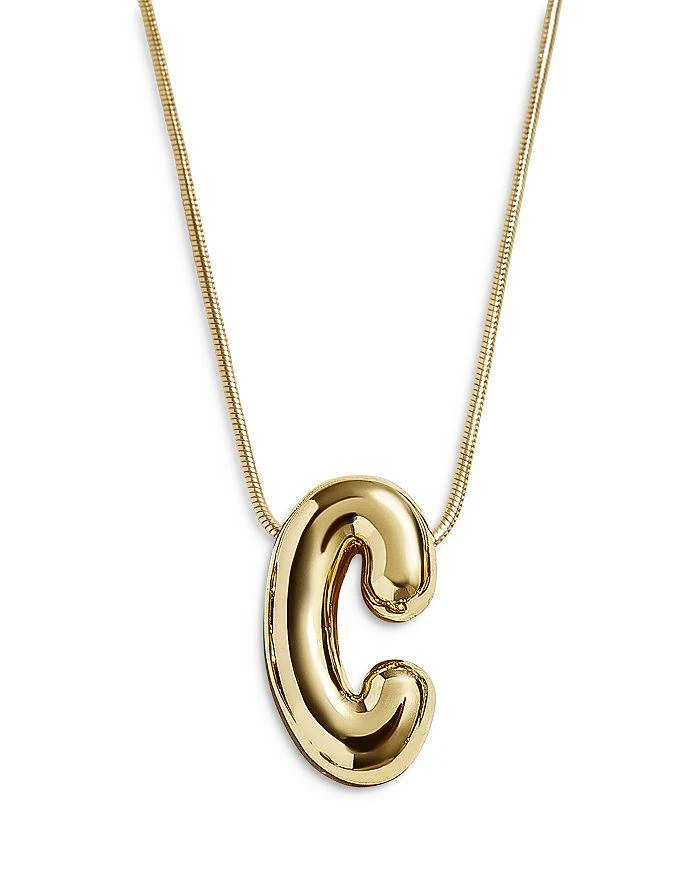BAUBLEBAR Bubble Initial Necklace, 18" 1