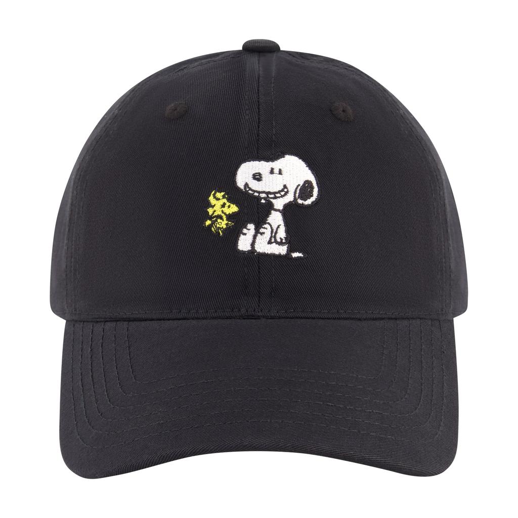 Peanuts Peanuts Snoppy & Woodstck Dad Cap With Embroidery