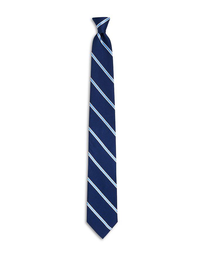 The Men's Store at Bloomingdale's Woven Striped Classic Tie – 100% Exclusive