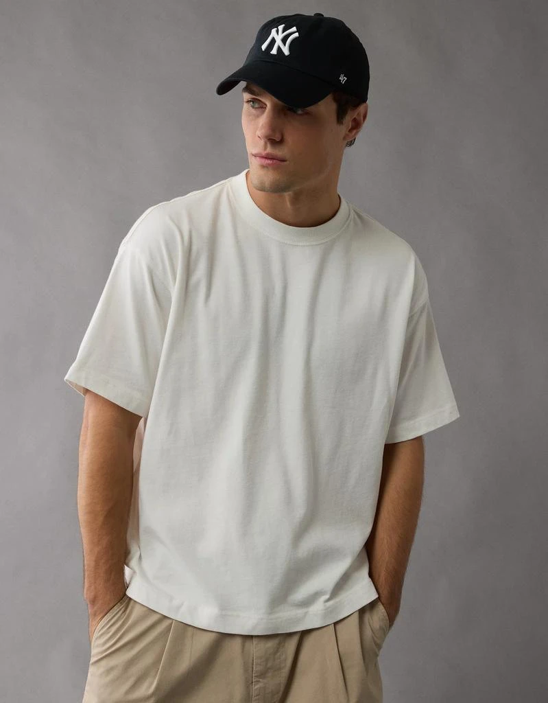 AE AE Boxy Sueded Jersey T-Shirt 5