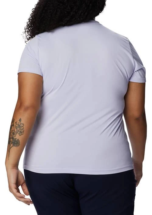 Columbia Womens Hike Short Sleeve V Neck Shirt 2