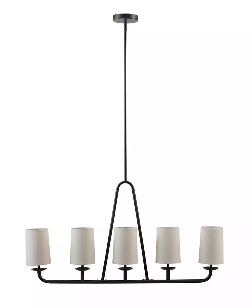 INK+IVY Serenitie 5-Light Linear Chandelier