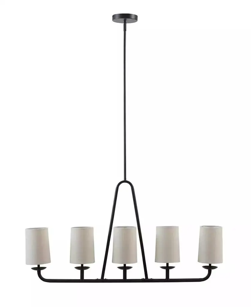 INK+IVY Serenitie 5-Light Linear Chandelier