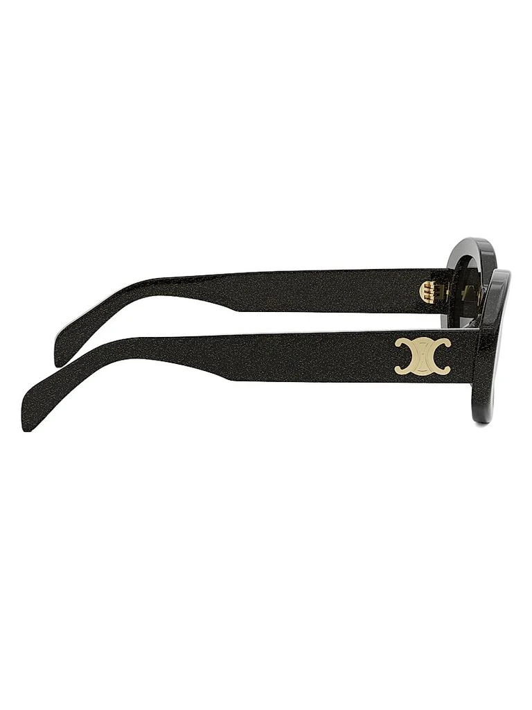 Celine Triomphe 52MM Oval Sunglasses 7