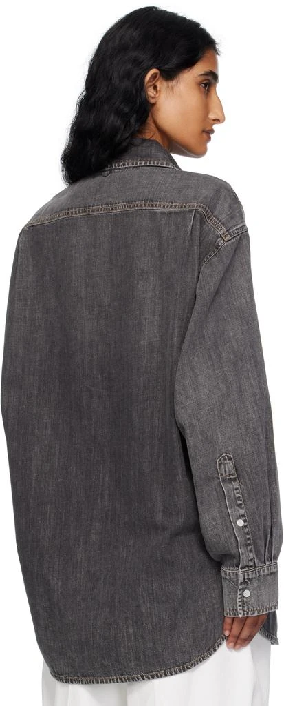 Stella McCartney Black Lightweight Denim Shirt 3