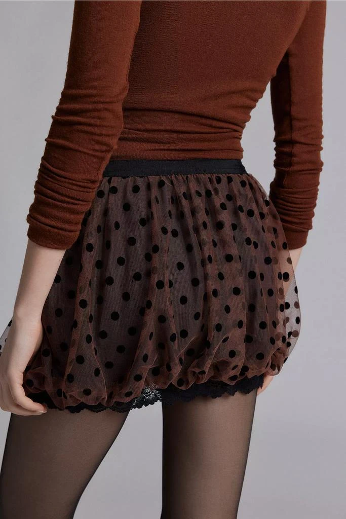 Kimchi Blue Kimchi Blue Emory Polka Dotted Tulle Bubble Micro Skort 4