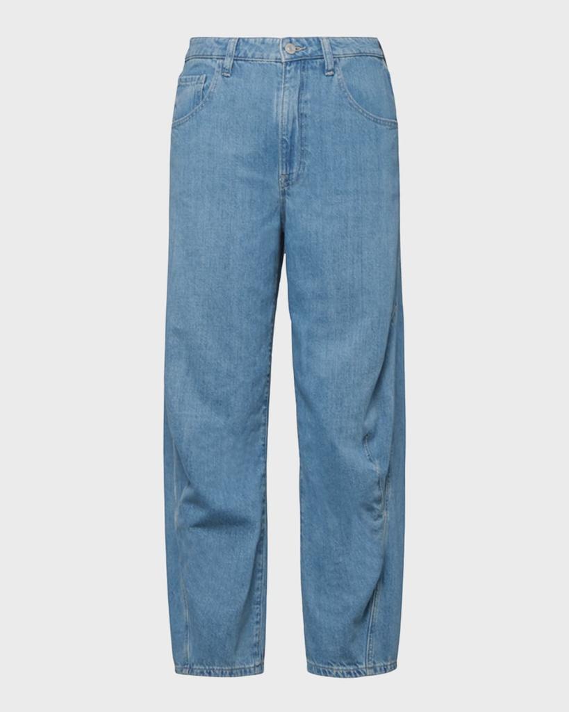 Current Elliott The Coppola Straight Cropped Jeans