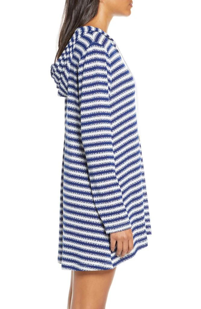 La Blanca Slouchy Hooded Sweater Cover-Up Tunic 3