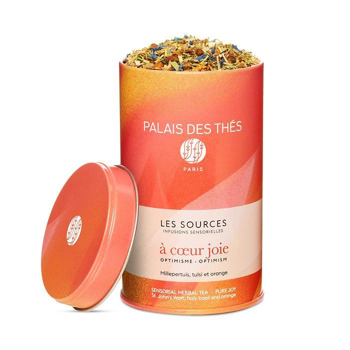 Palais des Thés Pure Joy Herbal Loose Tea - St. John's Wort, Holy basil & Orange 3