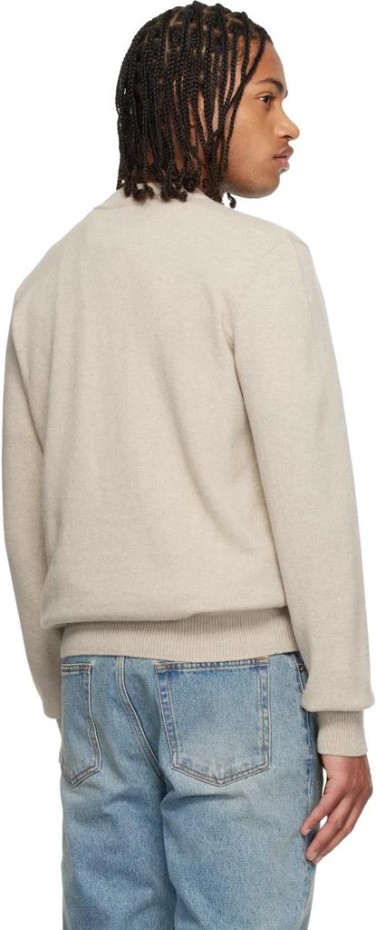 Balmain Beige Eco-Cashmere Sweater 3
