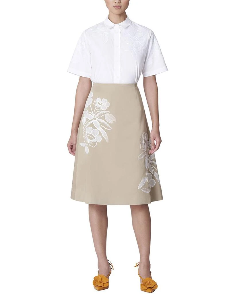 Carolina Herrera Embroidered Blouse 1