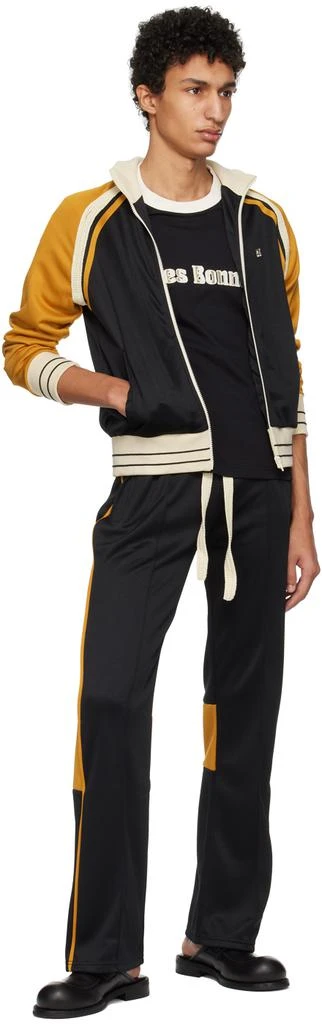 WALES BONNER SSENSE Exclusive Black Percussion Track Pants 4