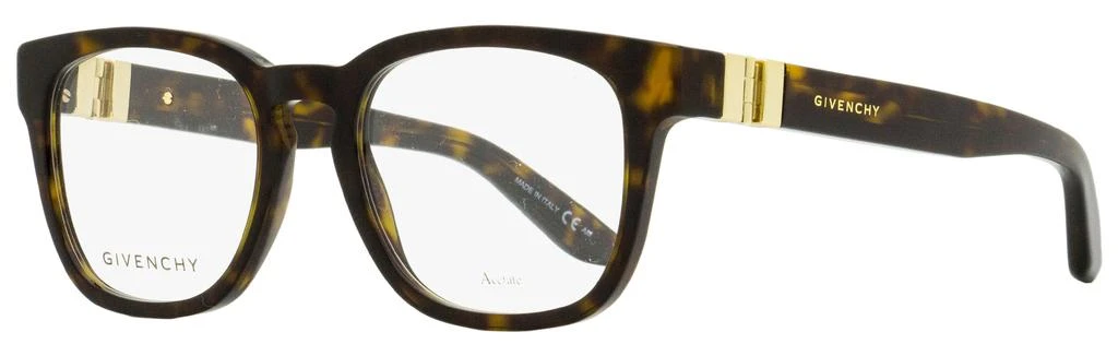 Givenchy Givenchy Women's Rectangular Eyeglasses GV0162 086 Havana/Gold 50mm 1