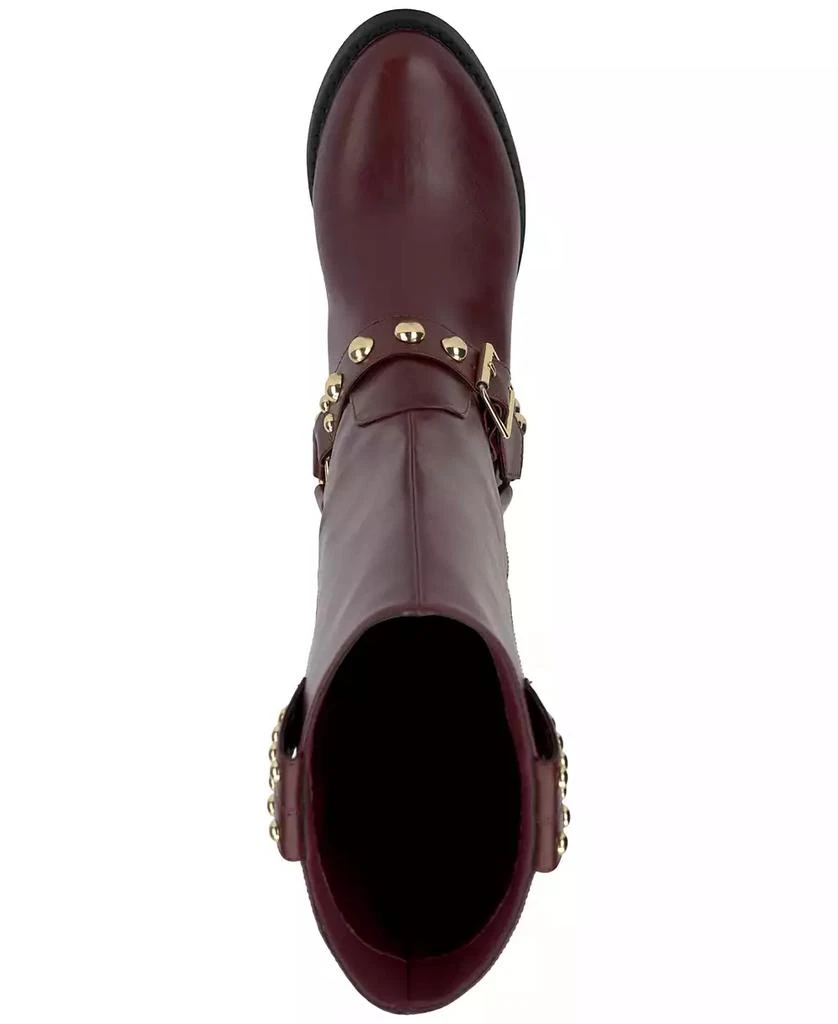 Jessica Simpson Women's Milley Studded Harness Moto Boots 4