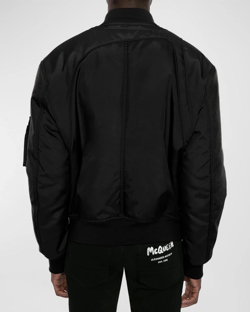Alexander McQueen Men's Harness Bomber Jacket 2