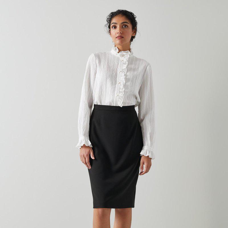 L.K. Bennett Nina Black Skirt