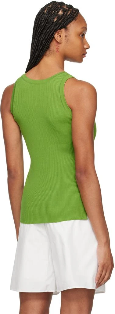 AURALEE Green High Gauge Tank Top 3