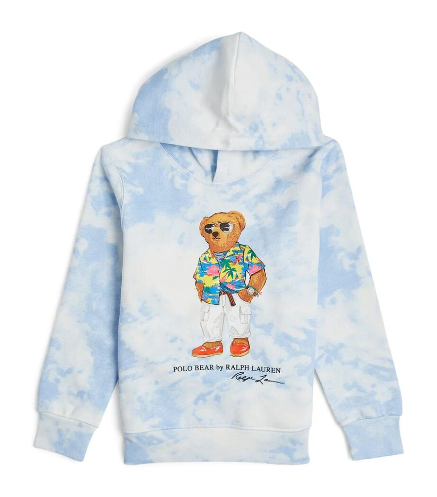 Ralph Lauren Tie-Dye Polo Bear Hoodie (2-7 Years) 1