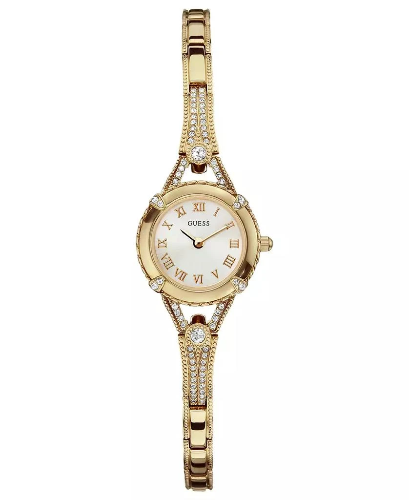 GUESS Watch, Women's Gold Tone Bracelet 22mm U0135L2 1