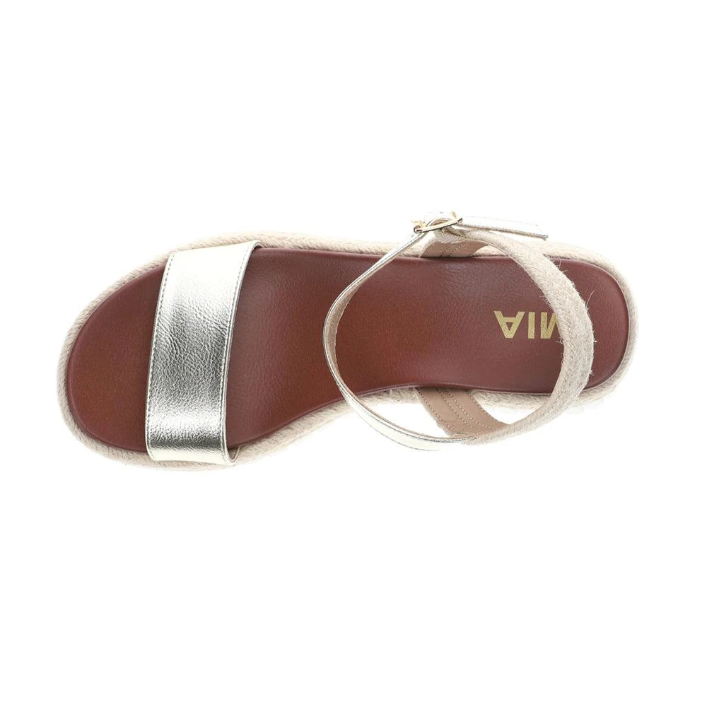 MIA Yanis Metallic Wedge Sandals 4