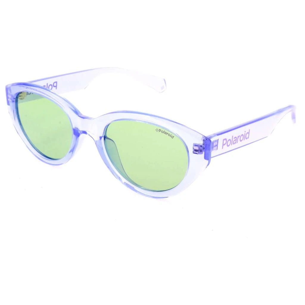 Polaroid Polaroid Women's Purple Oval Polarized Sunglasses 1