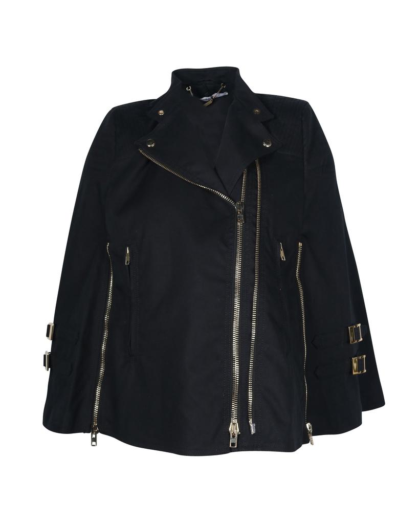 Givenchy Givenchy Biker Cape in Black Cotton