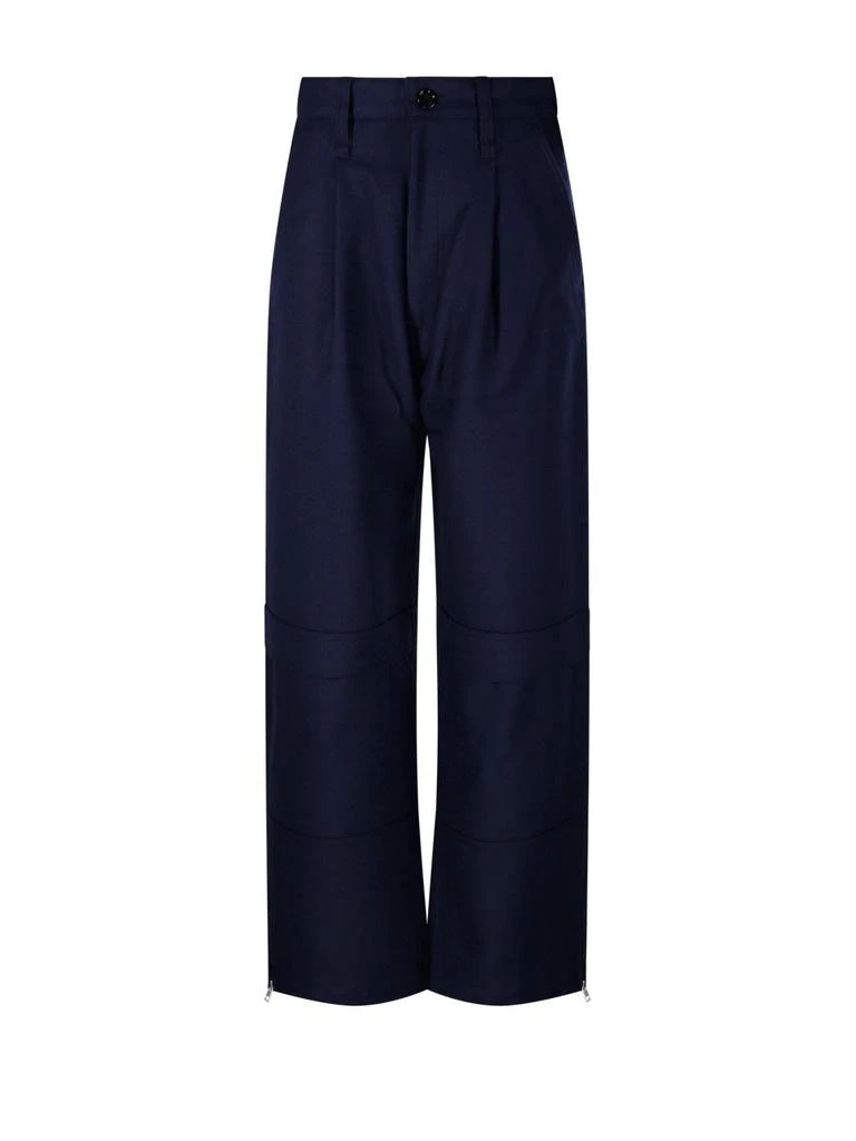 AMI AMI Gabardine Cargo Trousers 1