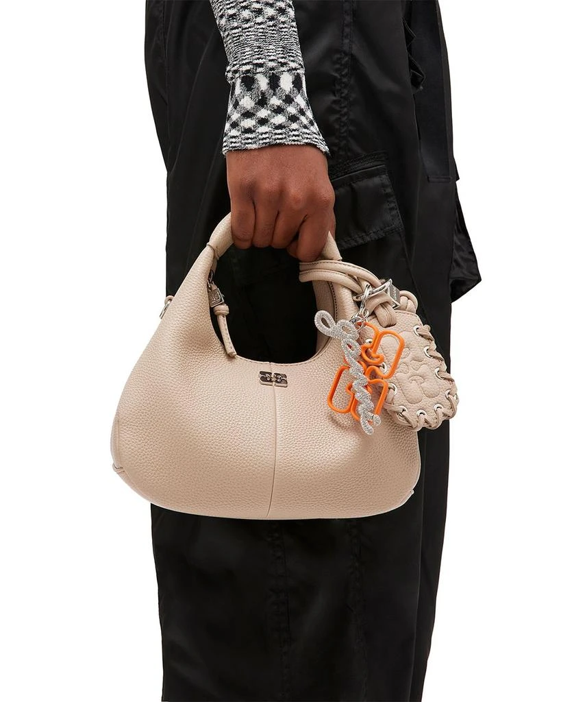 Ganni Strass Signature Keyring 2