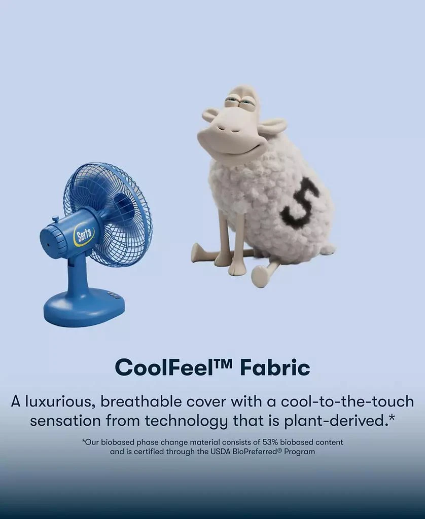 Serta Perfect Sleeper Tundra Valley 14" Firm Hybrid Tight Top Mattress 7