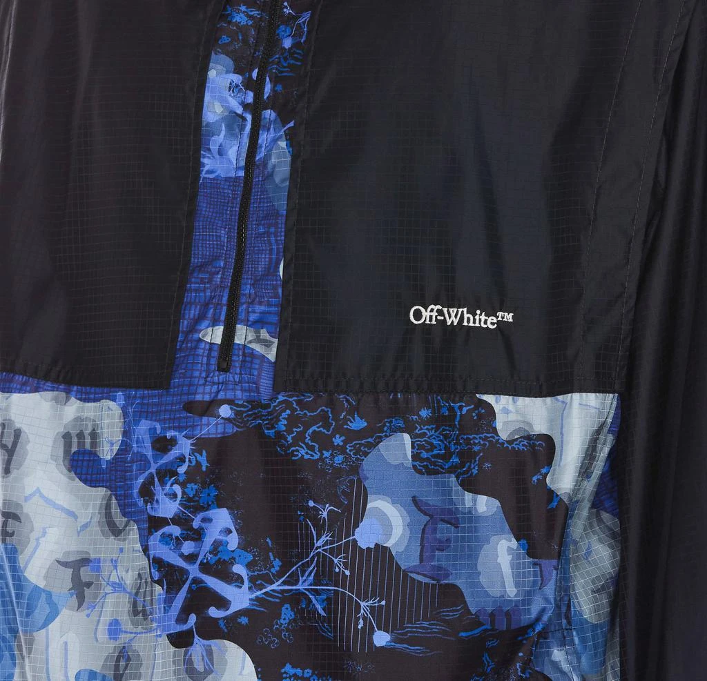 Off-White Off-White Zip Detailed Straight Hem Windbreaker 4