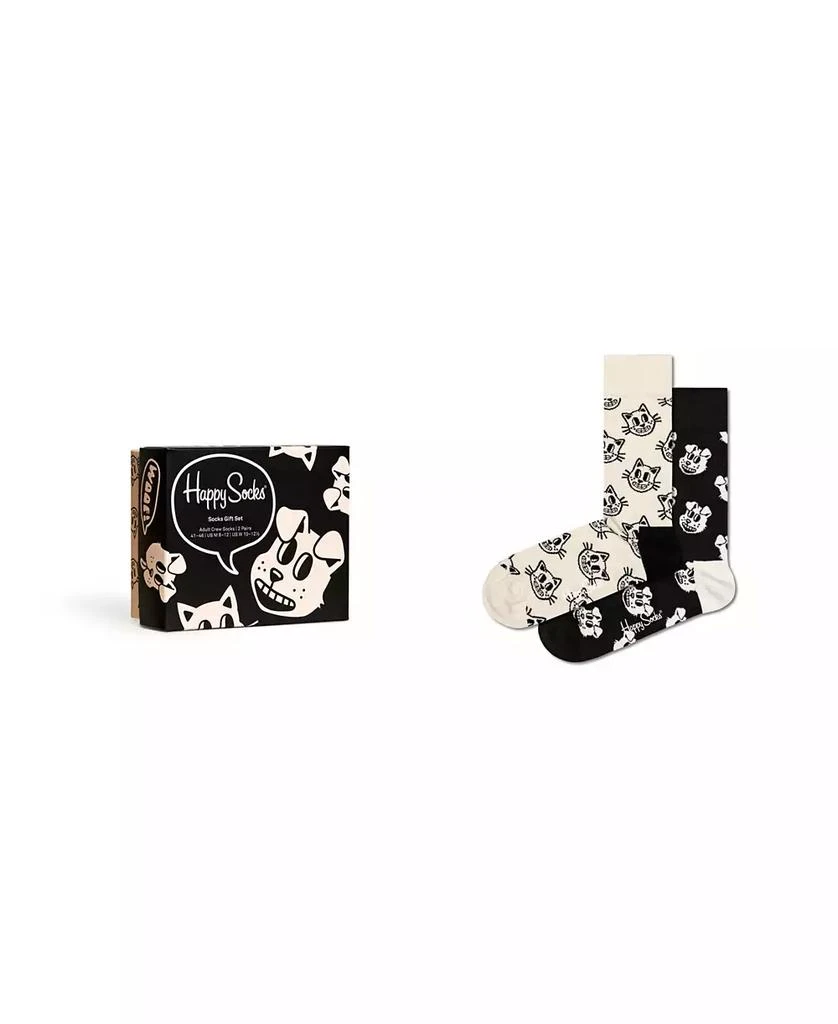 Happy Socks Pets Socks Gift Set, Pack of 2 1