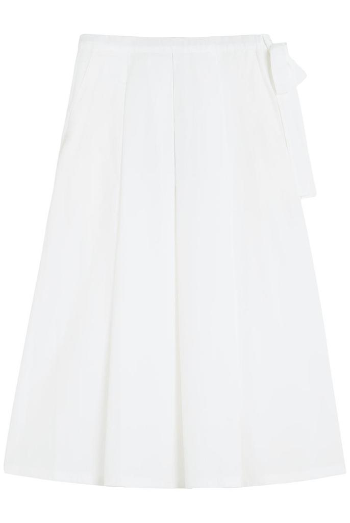 Weekend Max Mara Cotton-poplin skirt