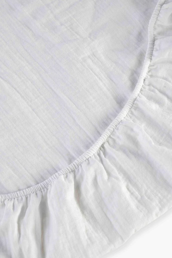 Christy Organic retreat relaxed feel 100% organic cotton double fitted sheet 2