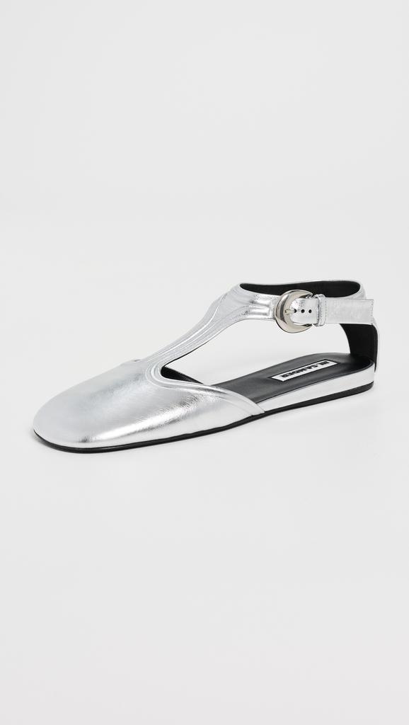 Jil Sander Mary Jane Flats