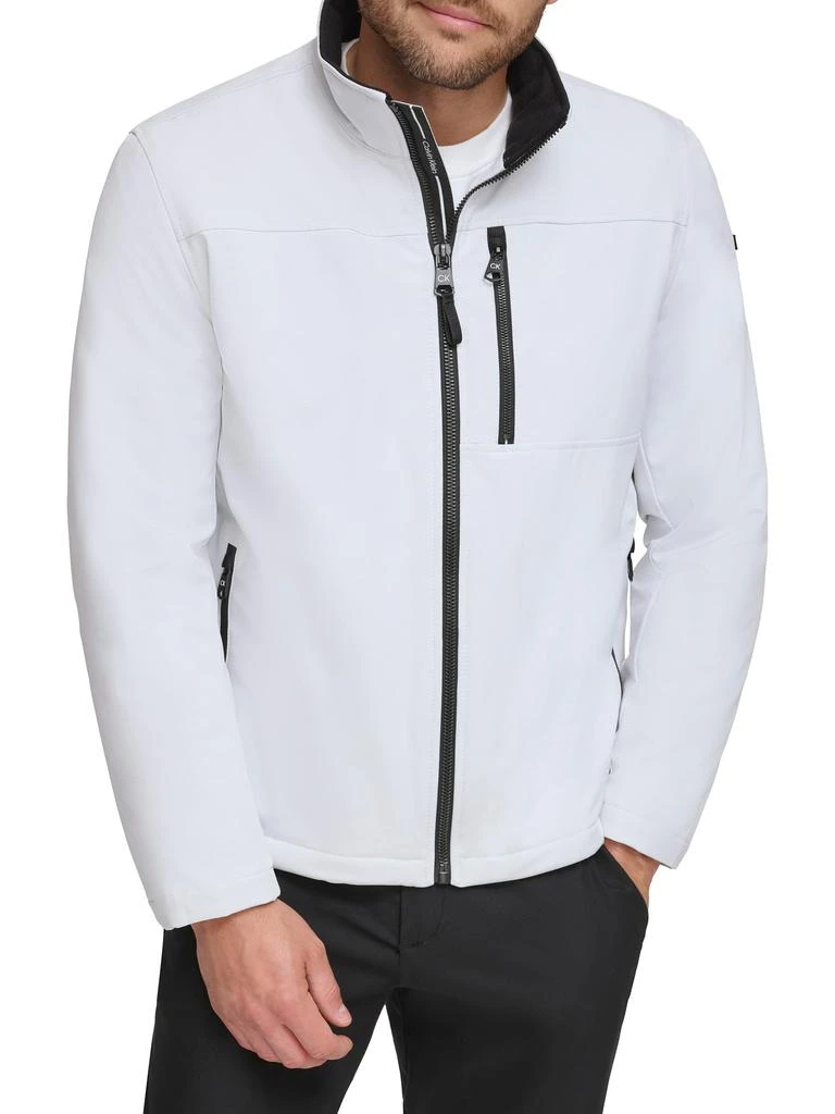 Calvin Klein Faux Fur-Lined Jacket