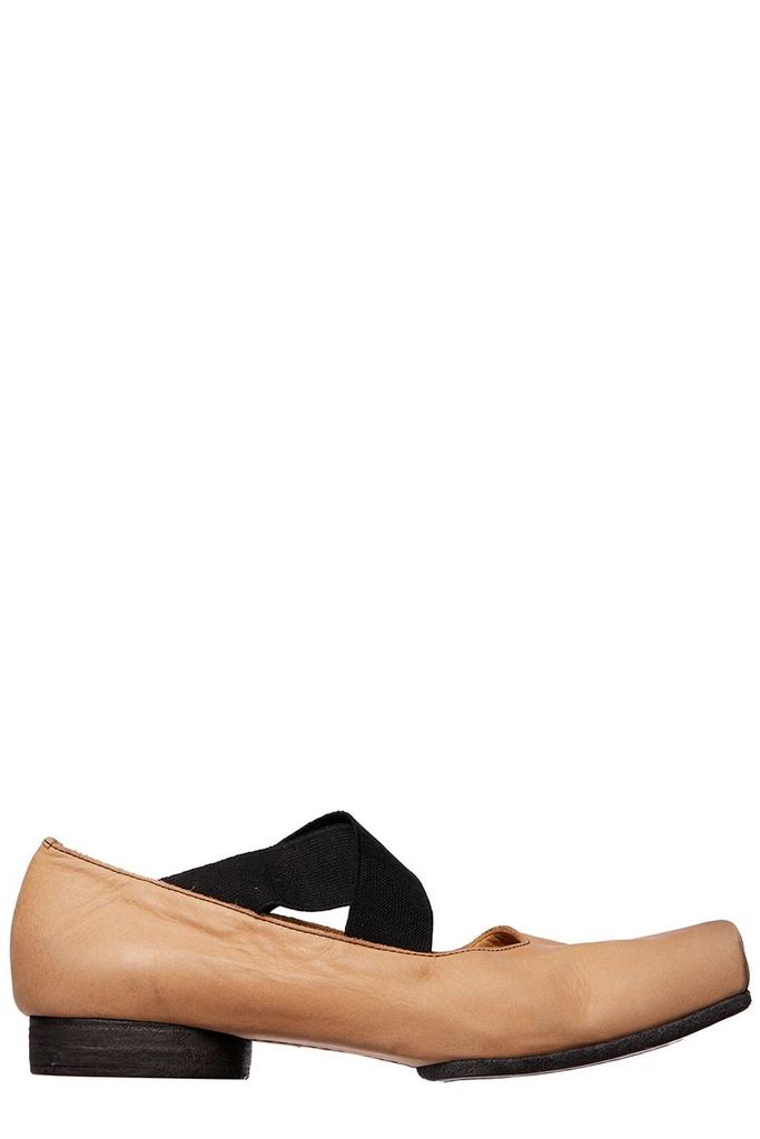 Uma Wang Uma Wang Square-Toe Slip-On Ballerina Shoes