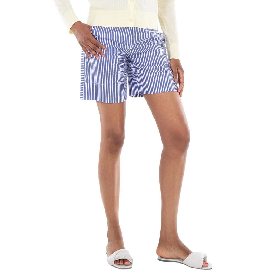 Burberry Asian Version Striped Silk Quality Shorts 2