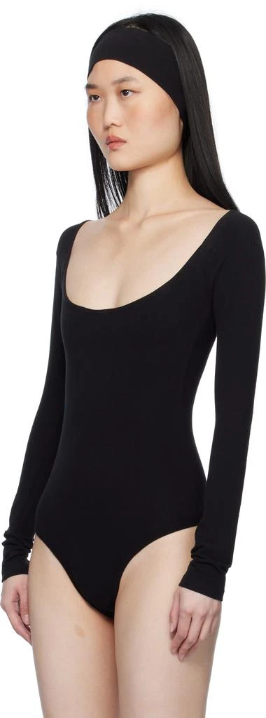 Gil Rodriguez Black 'El Tigre' Long Sleeve Bodysuit 4