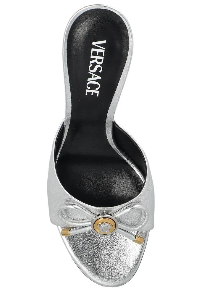 Versace Versace High-Heeled Slip-On Sandals 4