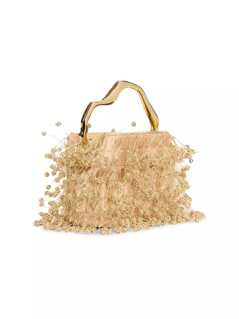 Cult Gaia Mini Solene Leather Top Handle Bag 2