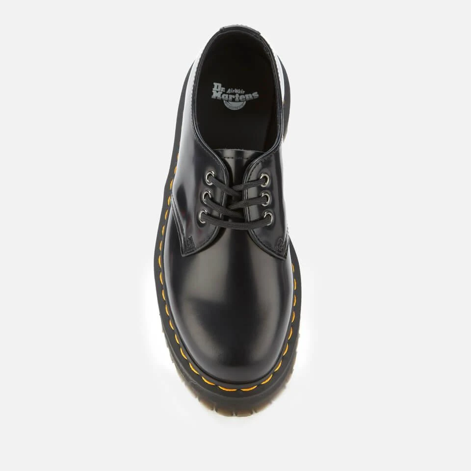 Dr. Martens DR. MARTENS 1461 QUAD LEATHER 3-EYE SHOES - BLACK 3