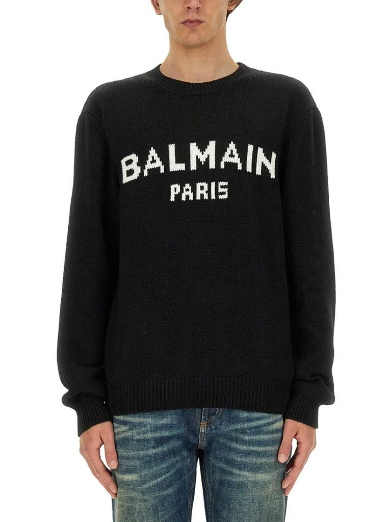 Balmain Regular Fit Black Jersey 1