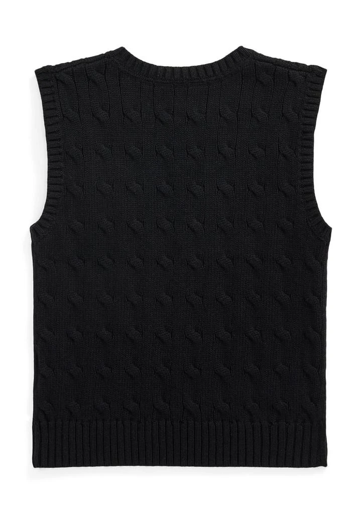 Ralph Lauren Boys 2-7 Cable-Knit Cotton Sweater Vest 2