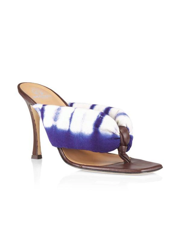 Brother Vellies Togo Tie-Dye High-Heel Sandals 2