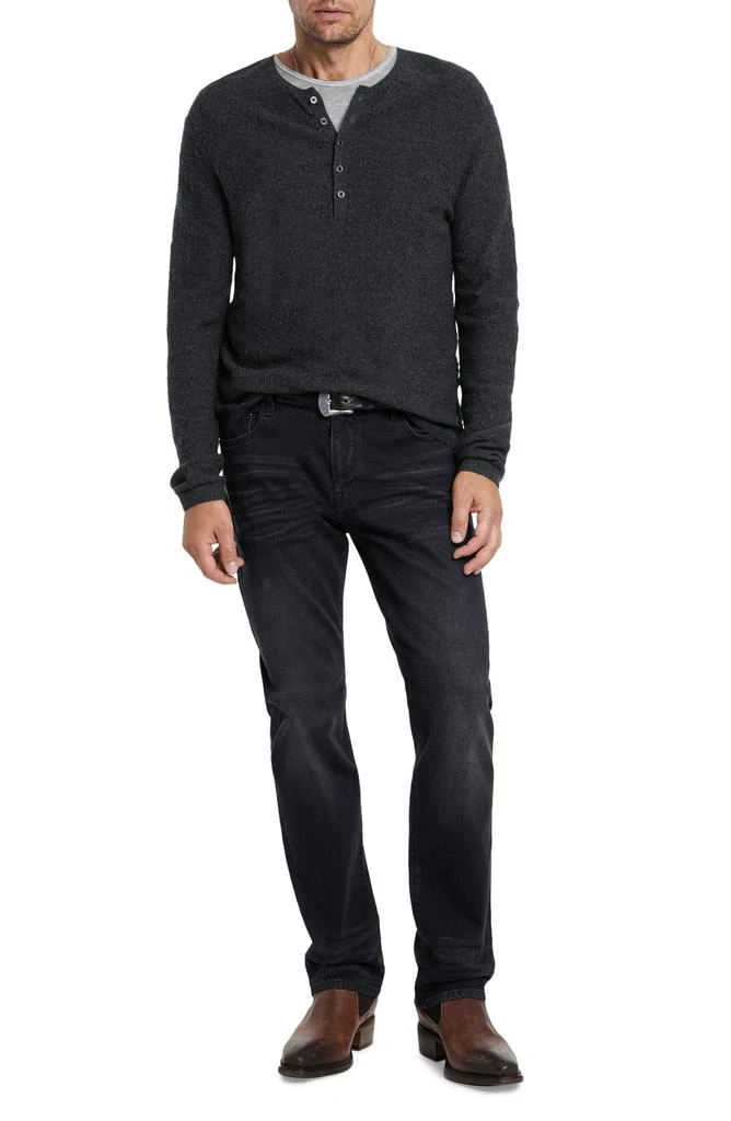 John Varvatos Alhandra Wool & Cashmere Henley Sweater 5