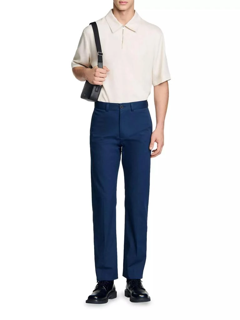 Sandro Straight-Leg Chino Pants 2