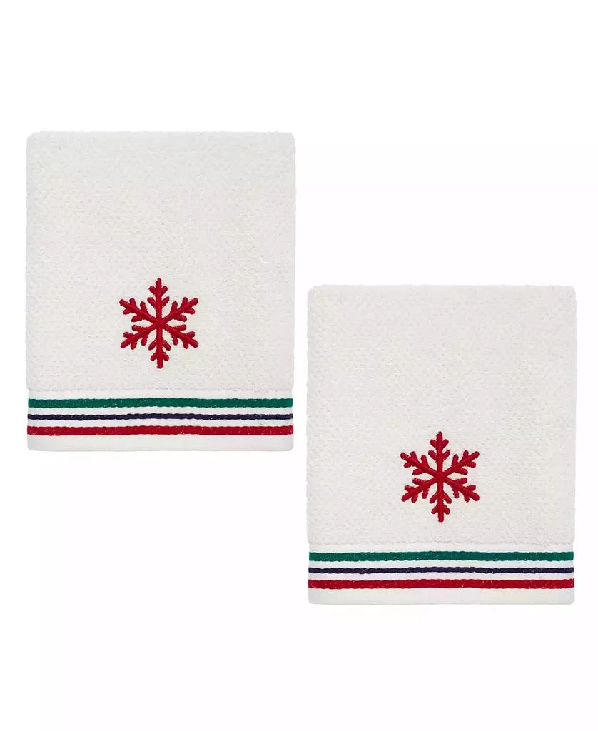 IZOD Nordic Cotton 2-Pack Hand Towel Set, 16" x 28"