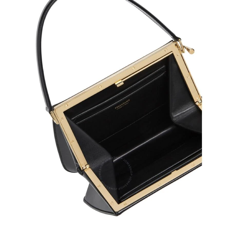 Salvatore Ferragamo Semi-Rigid Logo Printed Tote Bag 3