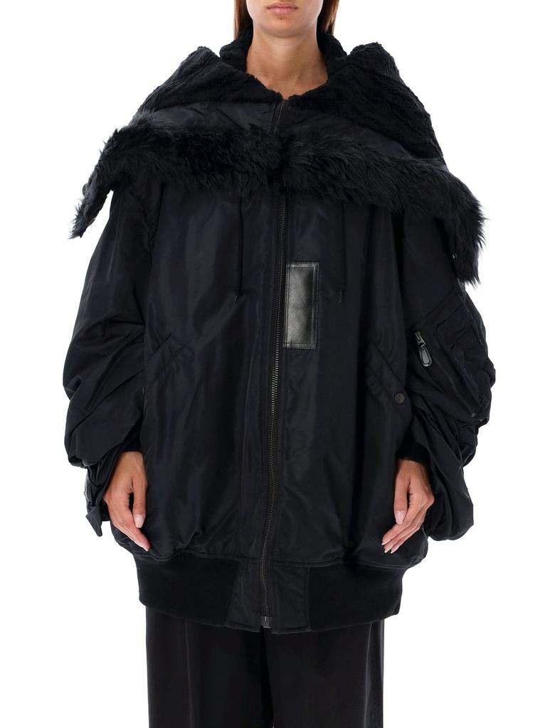 Junya Watanabe Faux-Fur Hooded Coat – On Sale Now with Up to 49