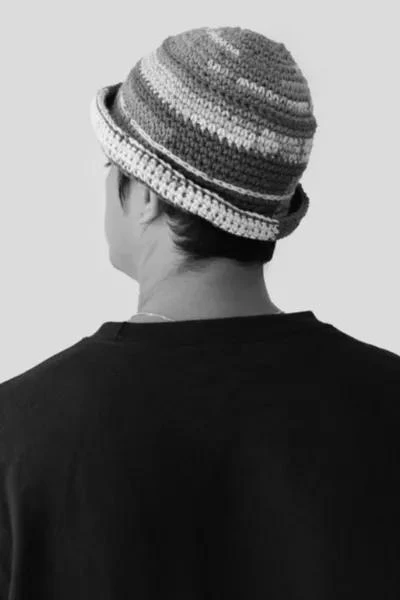 MARVES New York Handmade Crochet Bucket Hat MARVES new york Ludlow Chunky Crochet Bucket Hat | Urban  main image 4